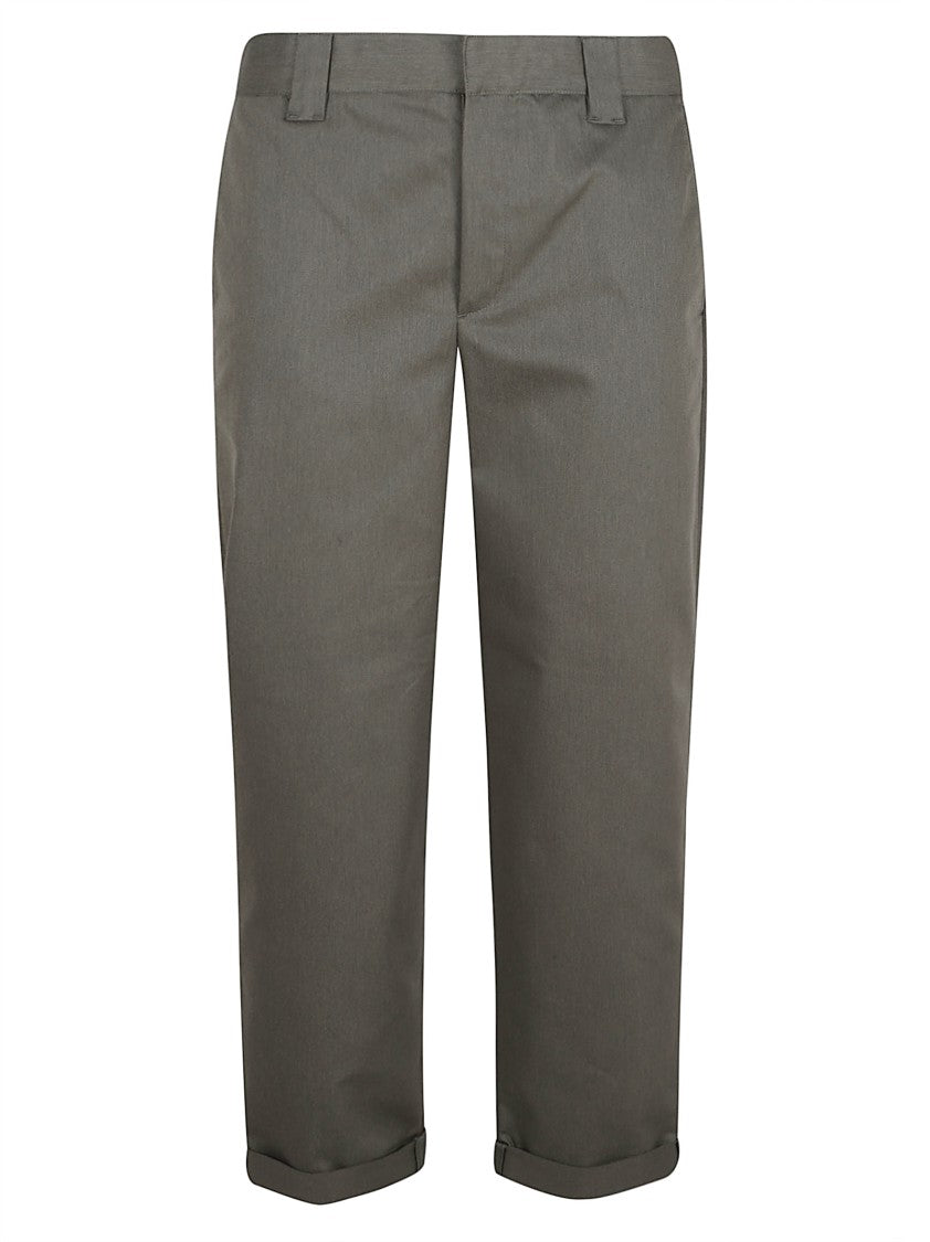 Golden Goose Straight-Leg Trousers With Gold Star Detail
