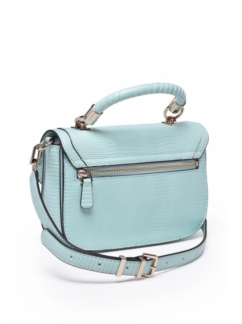 Guess Aqua Polyamide Adjustable Shoulder Bag