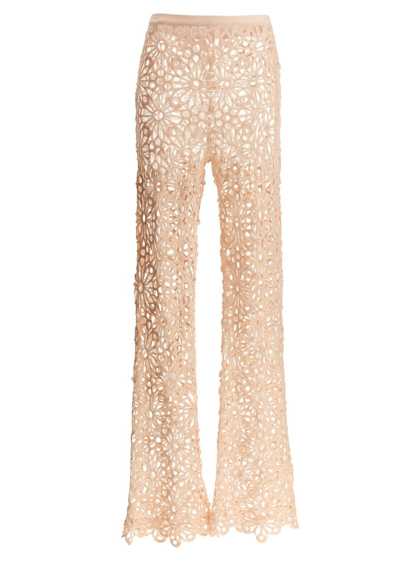 Norma Kamali 'Crochet' Pants