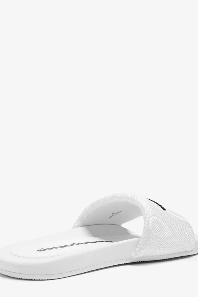 Alexander Wang White Leather Sandals