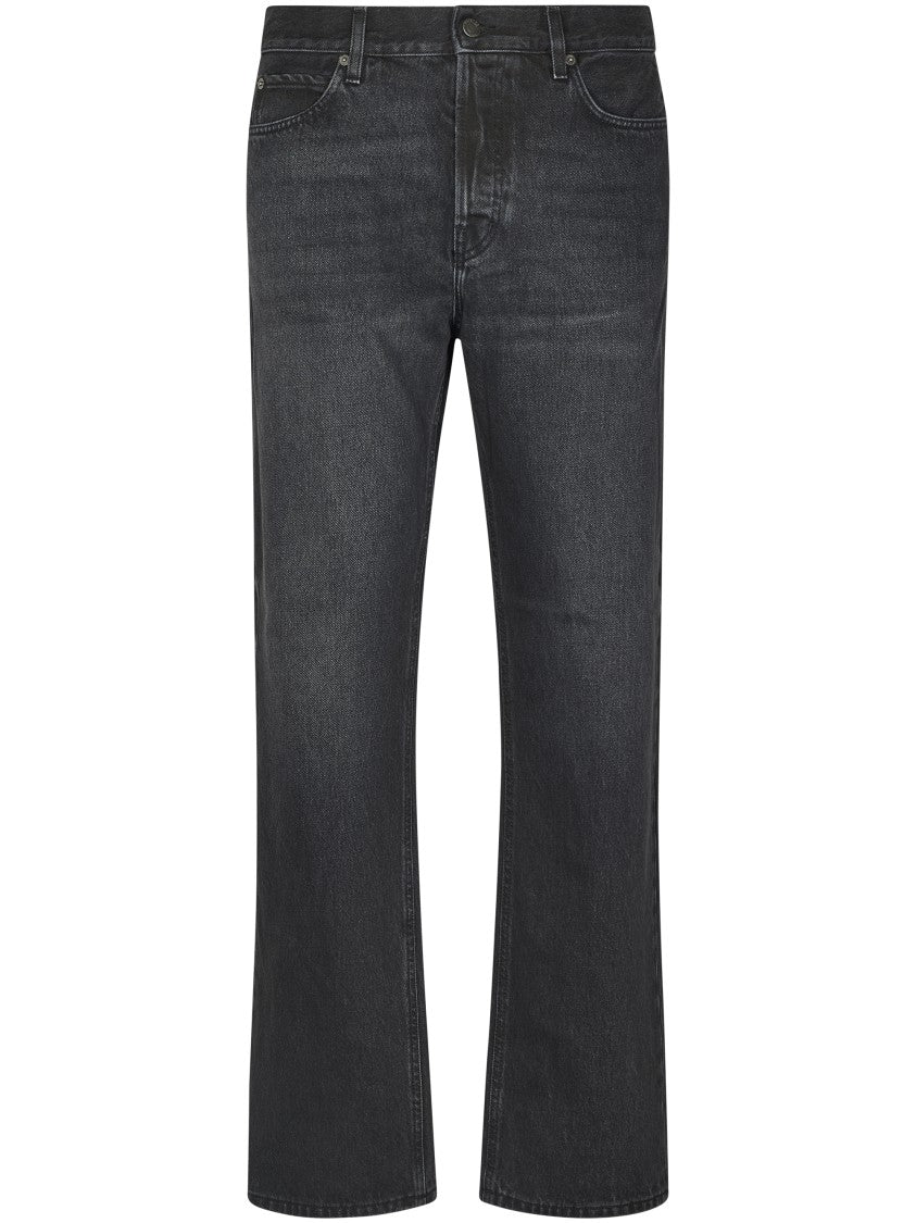 Haikure Mid-Rise Straight Leg Jeans