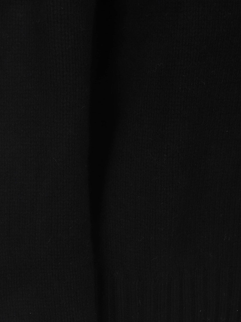 Polo Ralph Lauren Cropped Black Wool Sweater