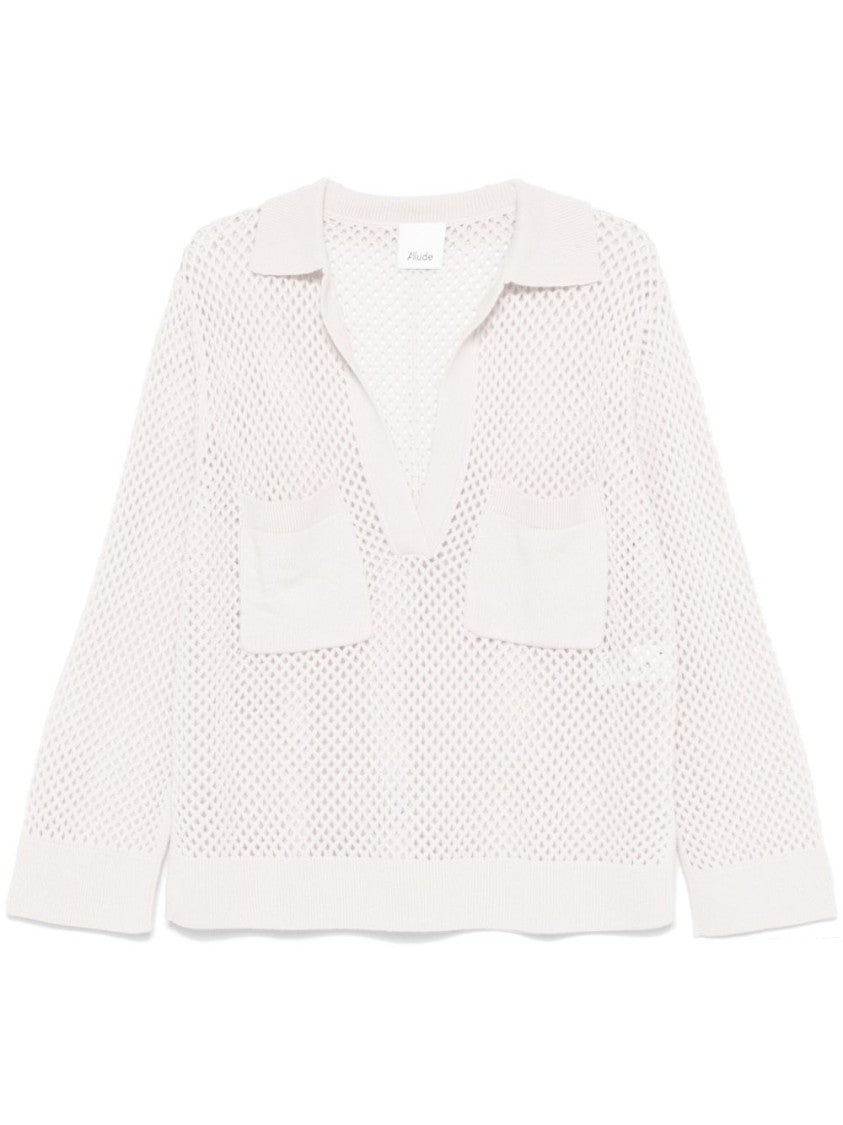 Allude Relaxed-Fit Cashmere And Wool Sweater