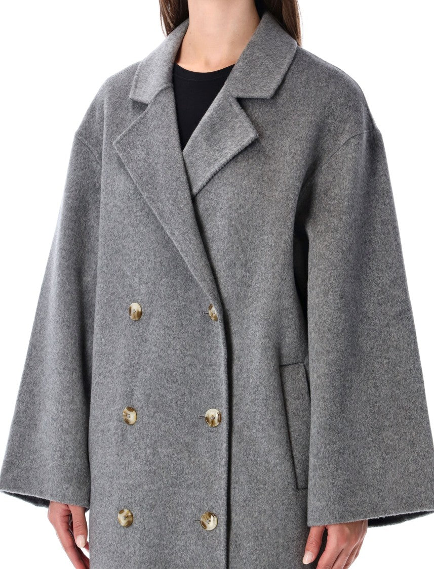 Loulou Studio Borneo Oversized Wool And Cashmere Coat