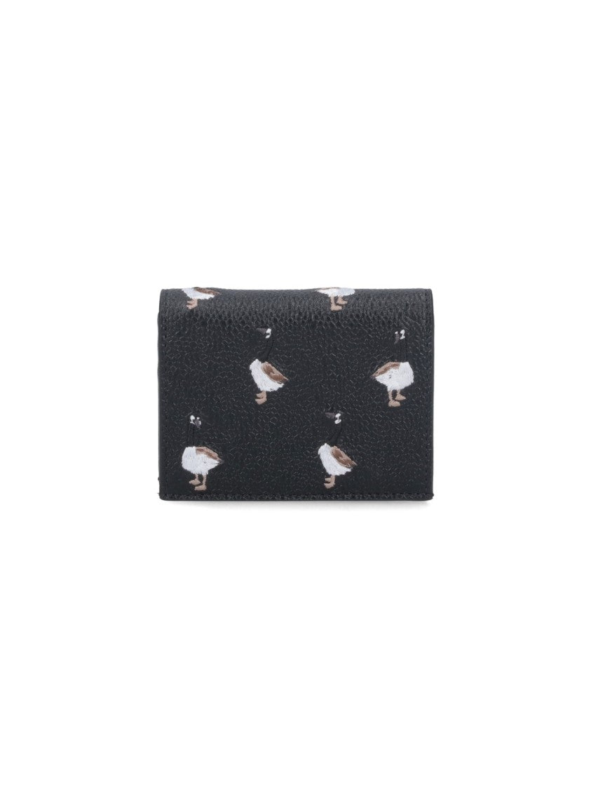 Thom Browne Goose Bi-Fold Wallet – Black