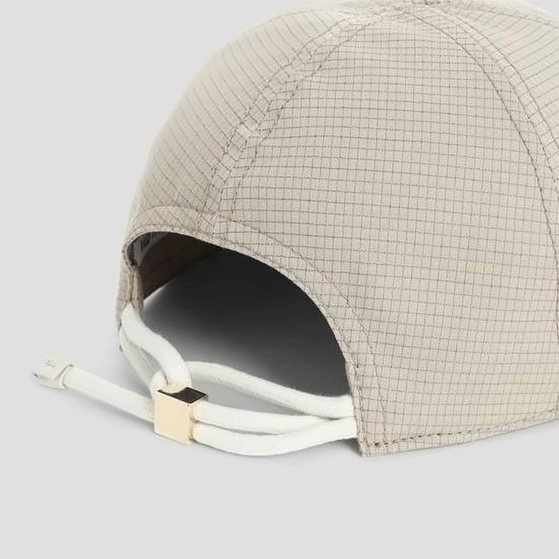 Miu Miu Structured Baseball Cap With Tonal Logo And Adjustable Strap