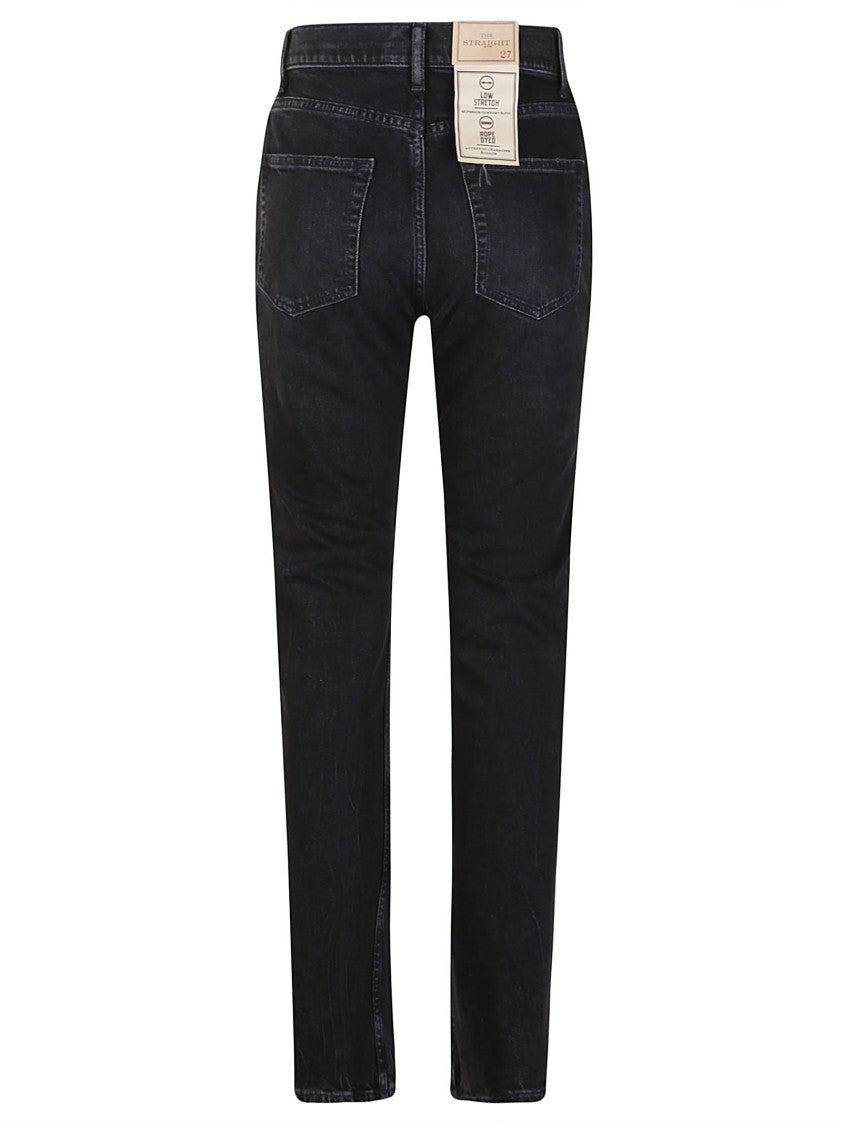 Polo Ralph Lauren High-Waisted Straight-Leg Denim Jeans