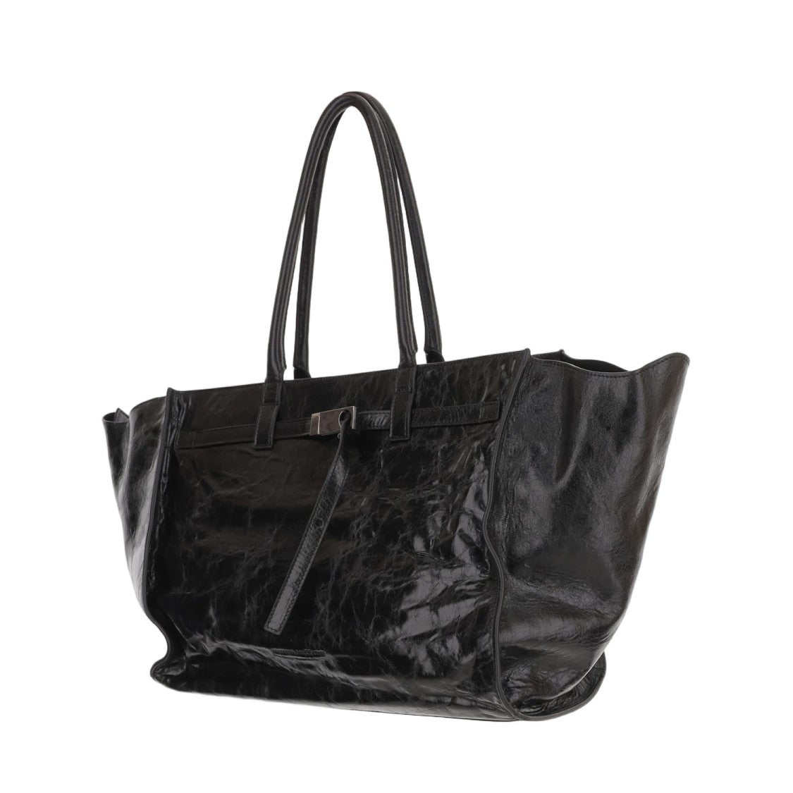 Benedetta Bruzziches Sculpted Leather Bag With Top Handles