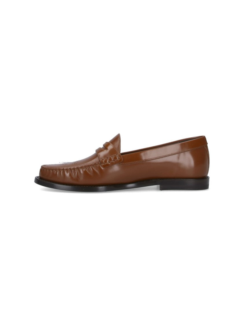 Céline "Vivienne" Loafers Brown