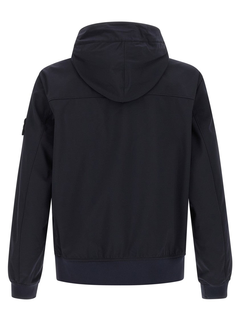 Stone Island Three-Layer Technical Jacket With Adjustable Features