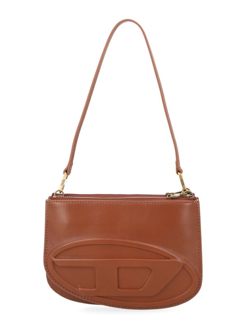 Diesel 1Dr Twin Smooth Rectangular Shoulder Bag