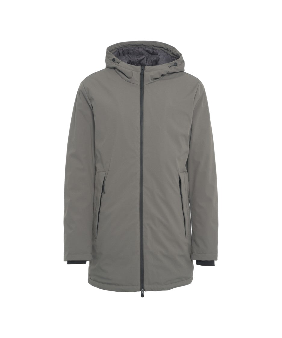 People Of Shibuya Practical Hooded Fuji Jacket With Double-Zipper Closure