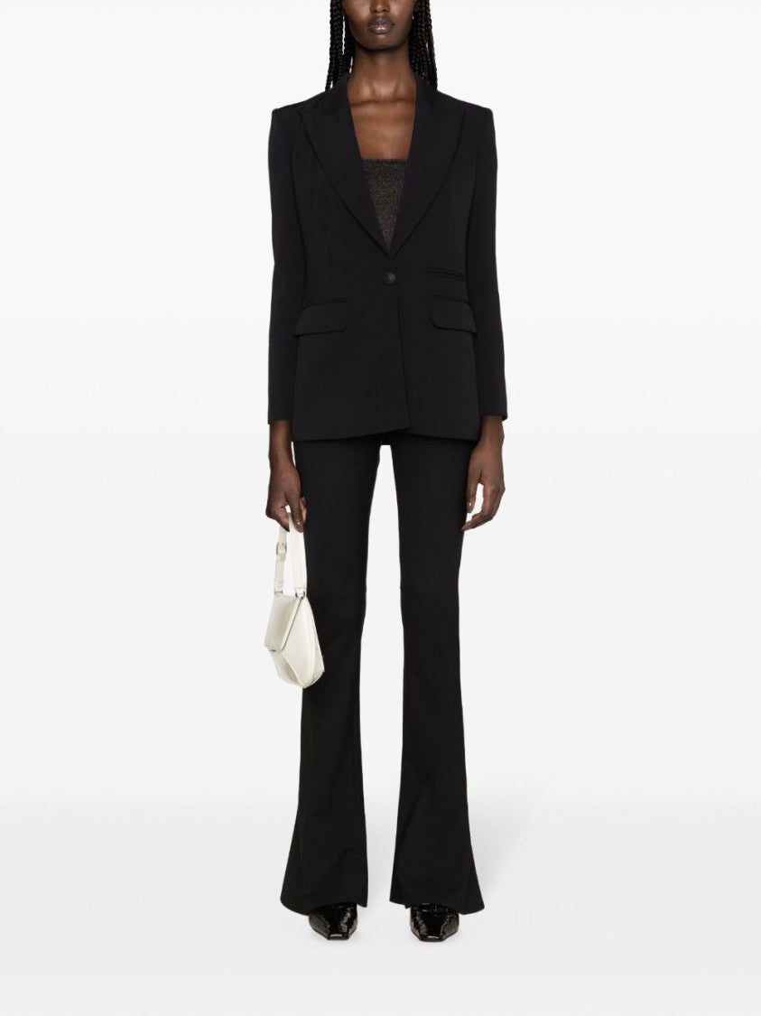 Elisabetta Franchi Tailored Women's Jacket With Elegant Lapels And Structured Fit