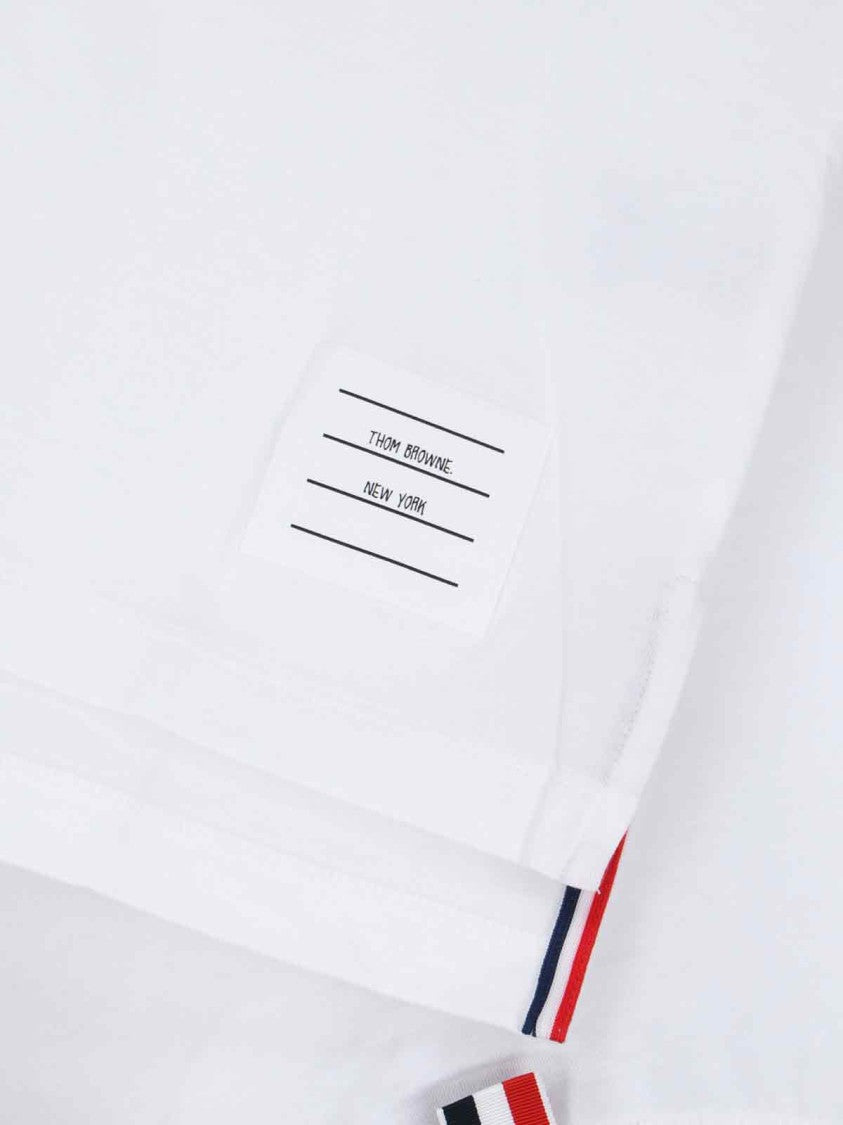 Thom Browne Logo T-Shirt – White