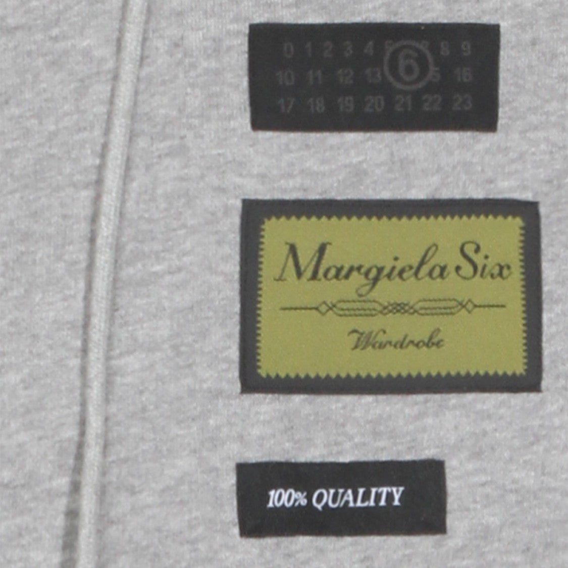 Mm6 By Maison Margiela Grey Cotton Sweatshirt