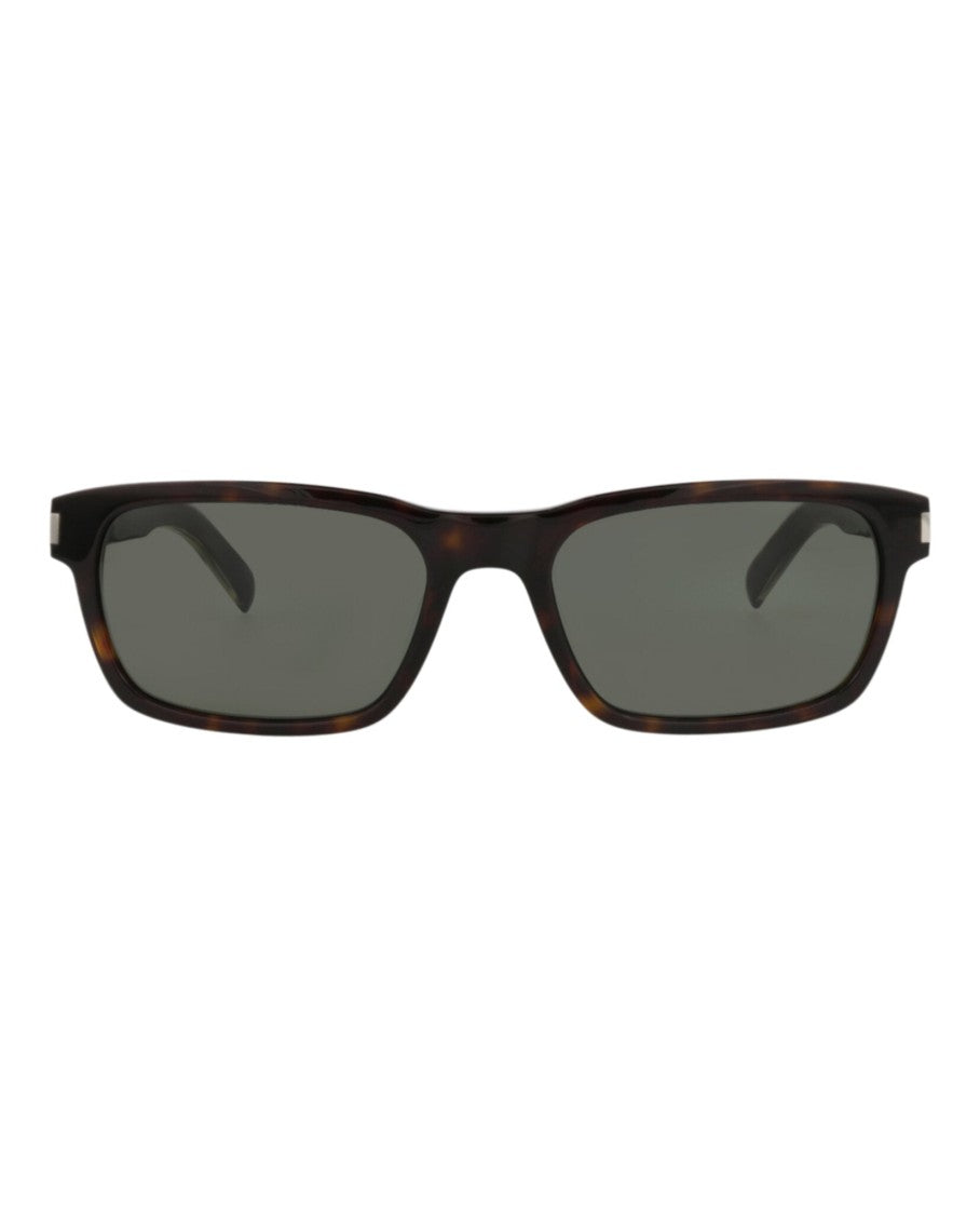 Saint Laurent Square-Frame Recycled Acetate Sunglasses