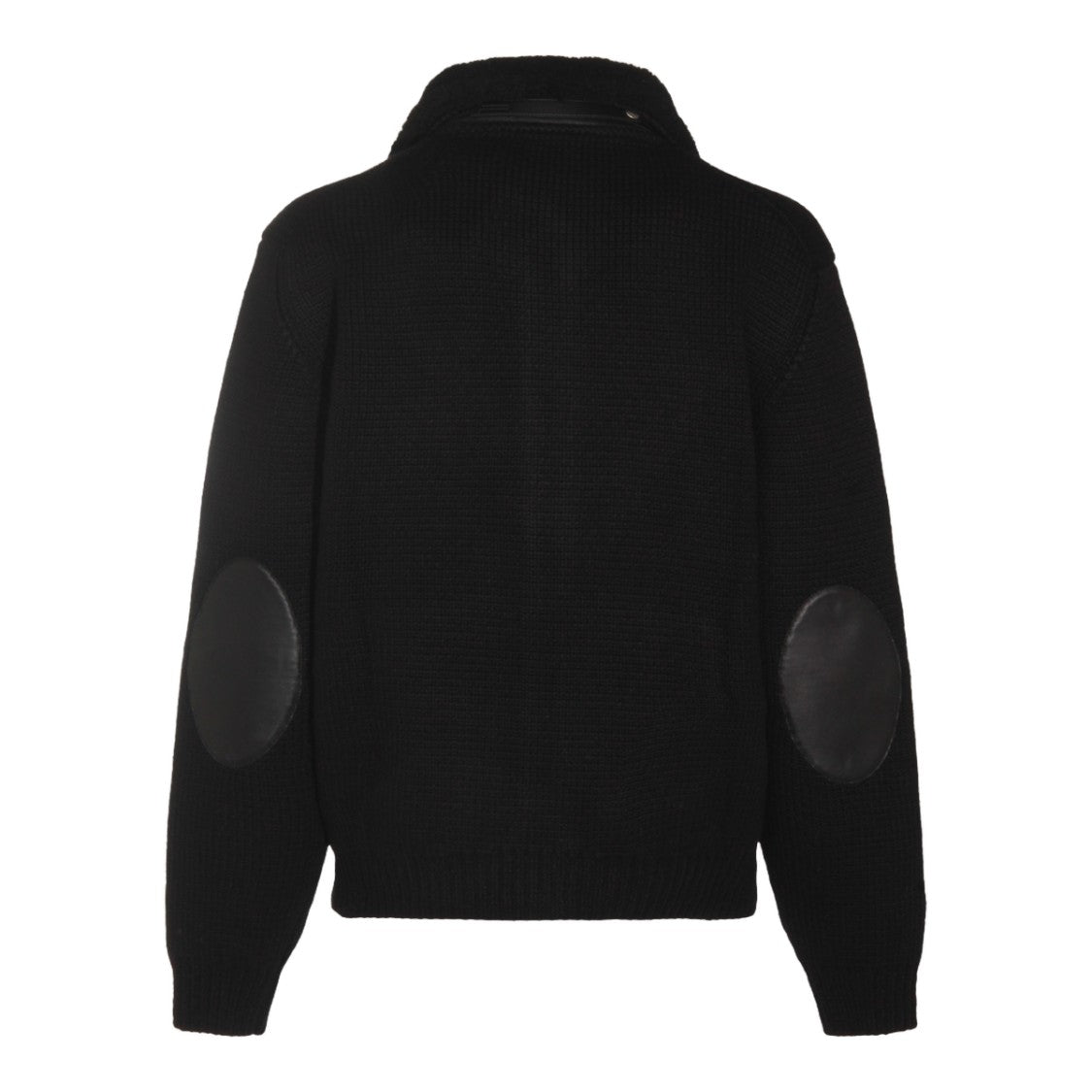 Tom Ford Textured Knit Jacket With Plush Lining