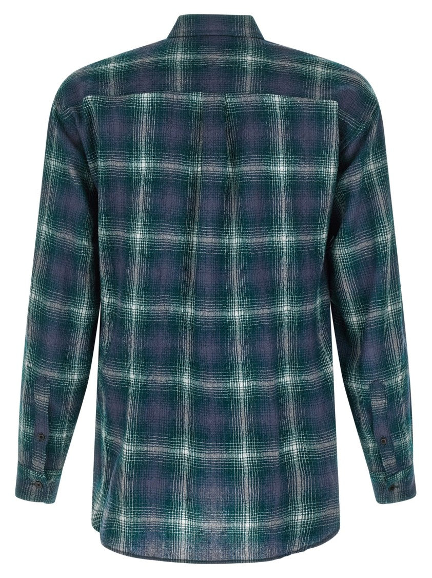 Auralee Airy Wool Check' Shirt