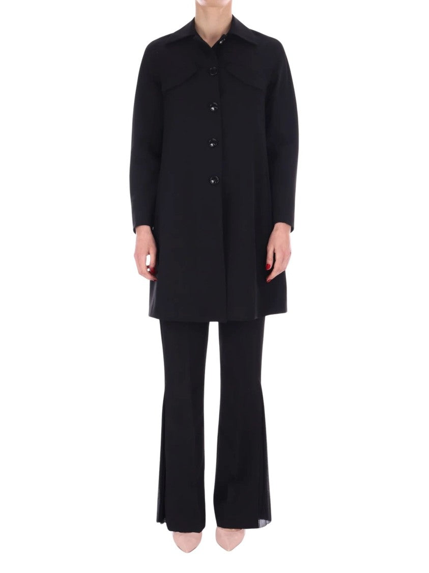 Liu Jo Black Viscose Coat