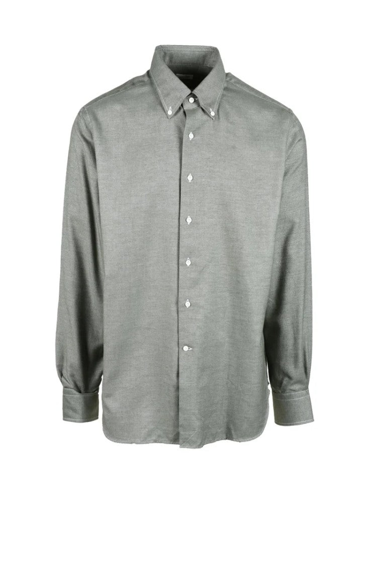 Alessandro Gherardi Cotton Shirt - Sage Green