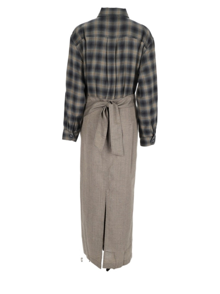 Our Legacy Multicolor Plaid Button-Up Cotton-Wool Shirt