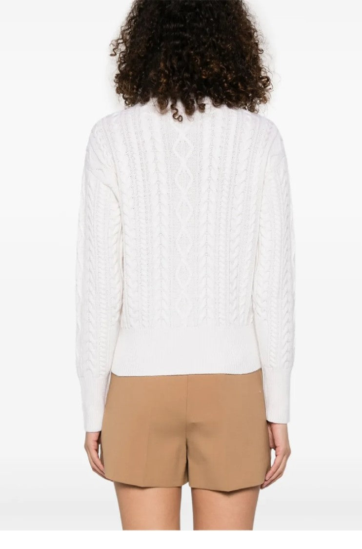 Max Mara Miranda Cable Knit Sweater