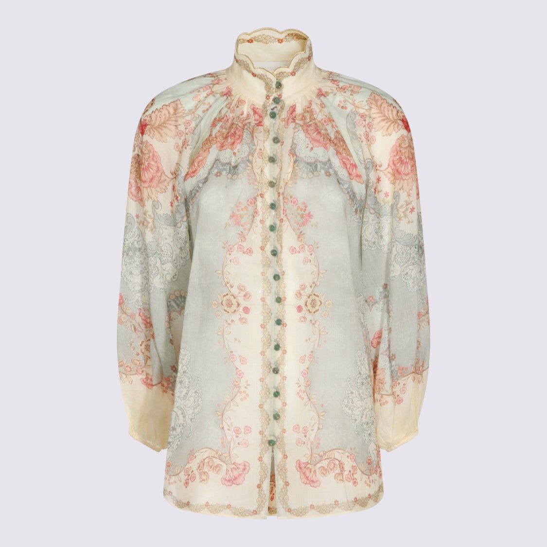 Zimmermann Floral Ramie Shirt