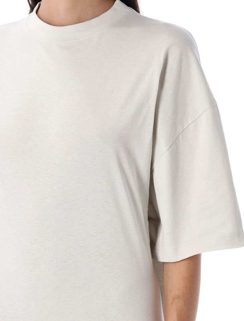 Balenciaga Semi Fitted Cotton T-Shirt Dress