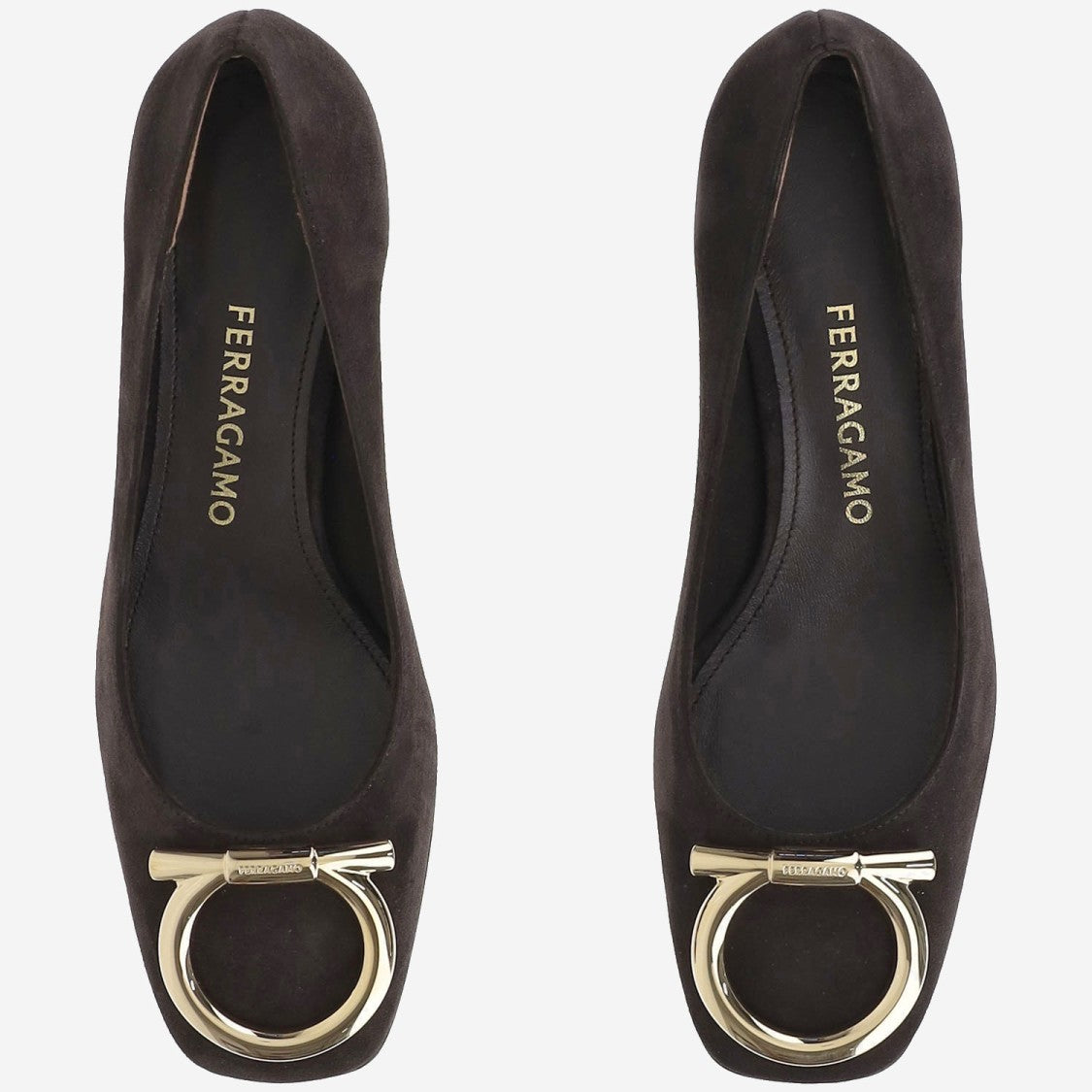Salvatore Ferragamo Gancini Maxi Pumps
