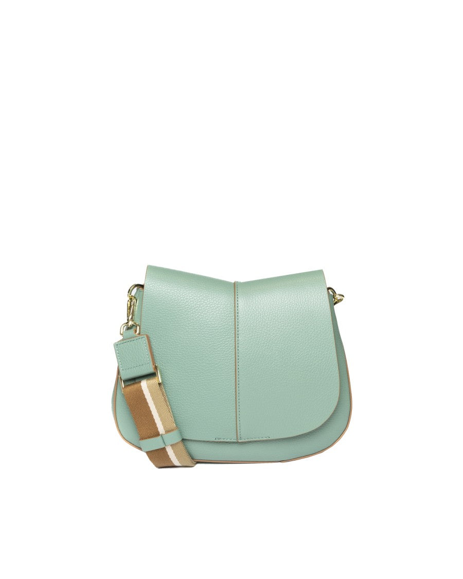 Gianni Chiarini Small Round Helena Bag – Mint