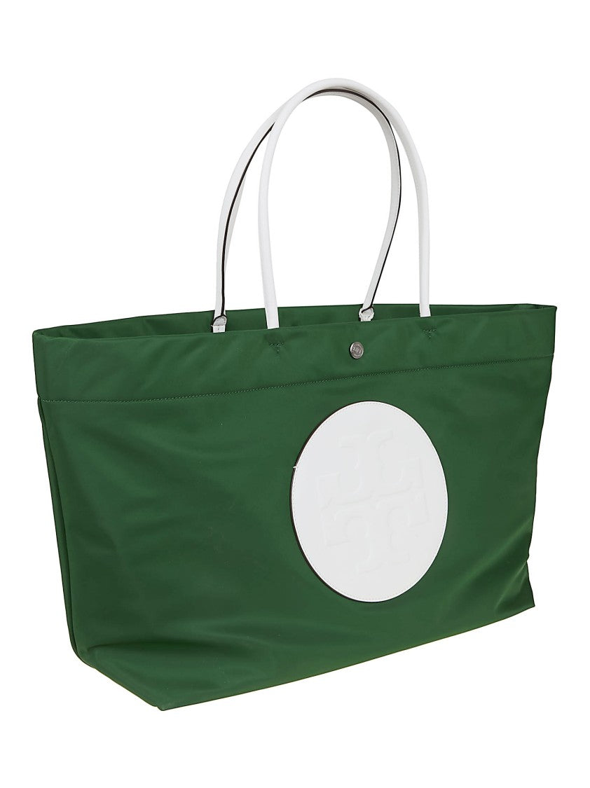 Tory Burch Eco-Friendly Ella Twist Tote Bag With Structured Silhouette