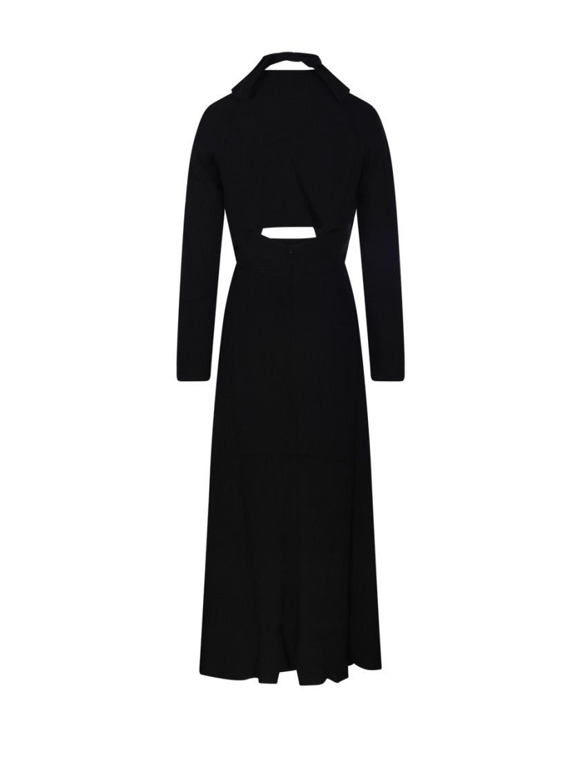 Johanna Ortiz Black Light Heart Ankle Dress