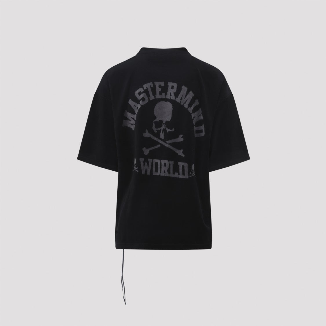 Mastermind Loose-Fit Black T-Shirt With Skull