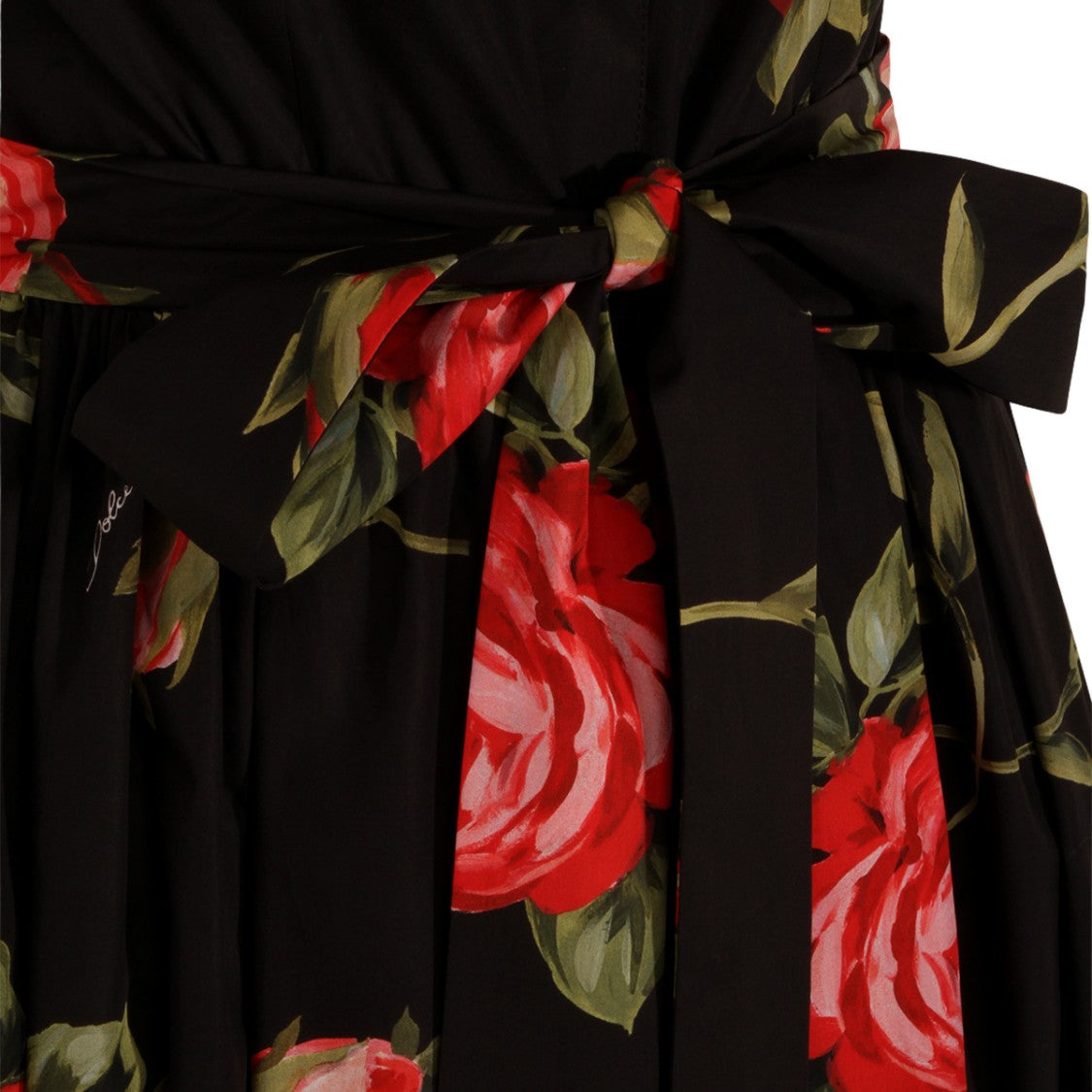 Dolce & Gabbana Midi Dress With Classic Collar