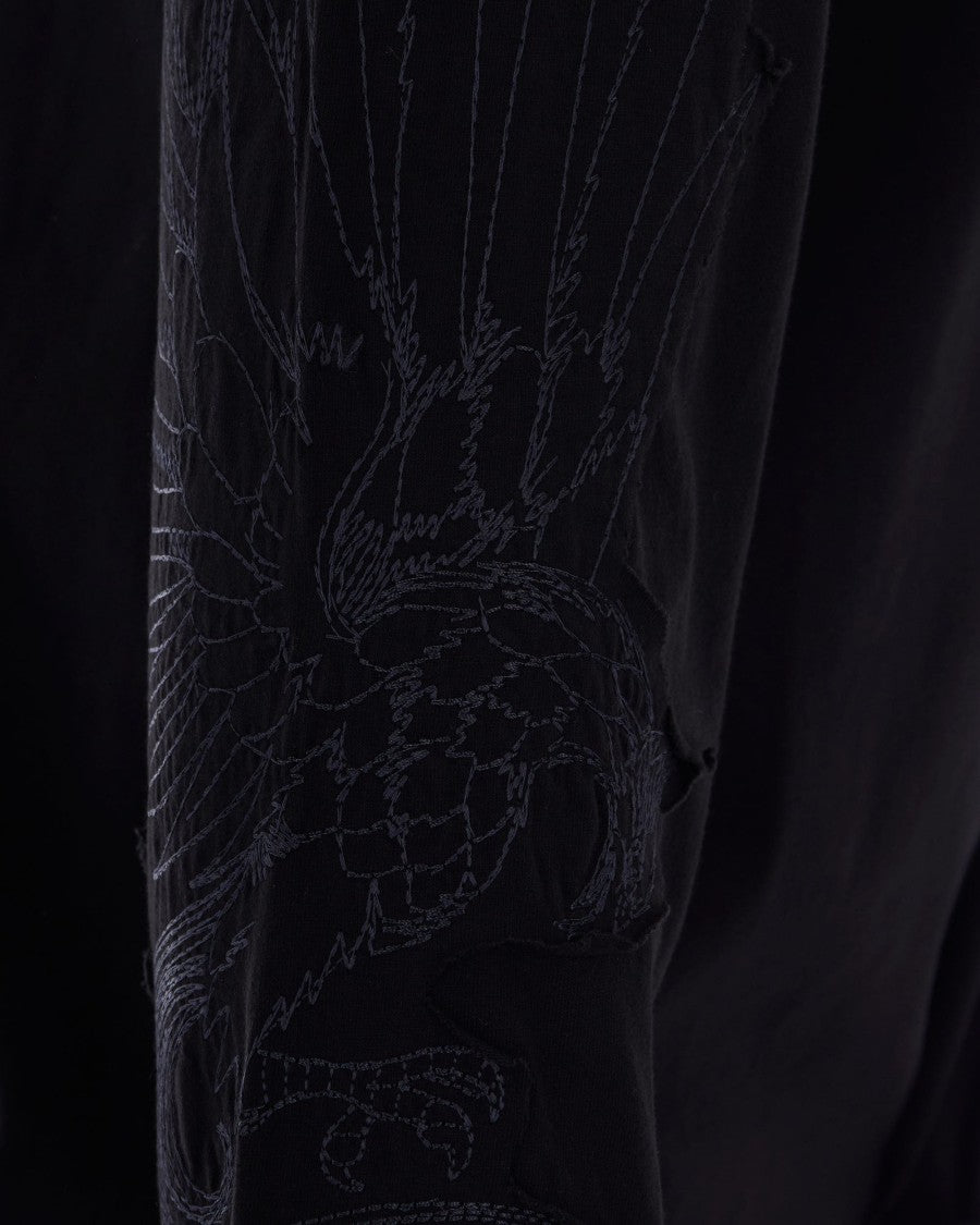 Diesel Off Black Norm Cotton T-Shirt