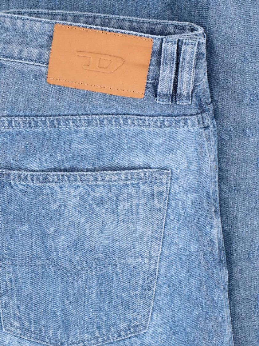 Diesel Blue 1996 D-Sire Wide-Leg Jeans