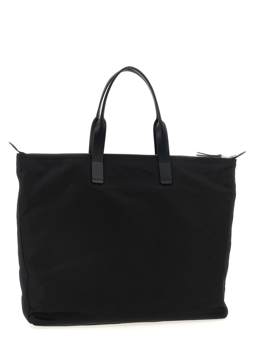 Dolce & Gabbana Big Logo Patch Shopping Bag