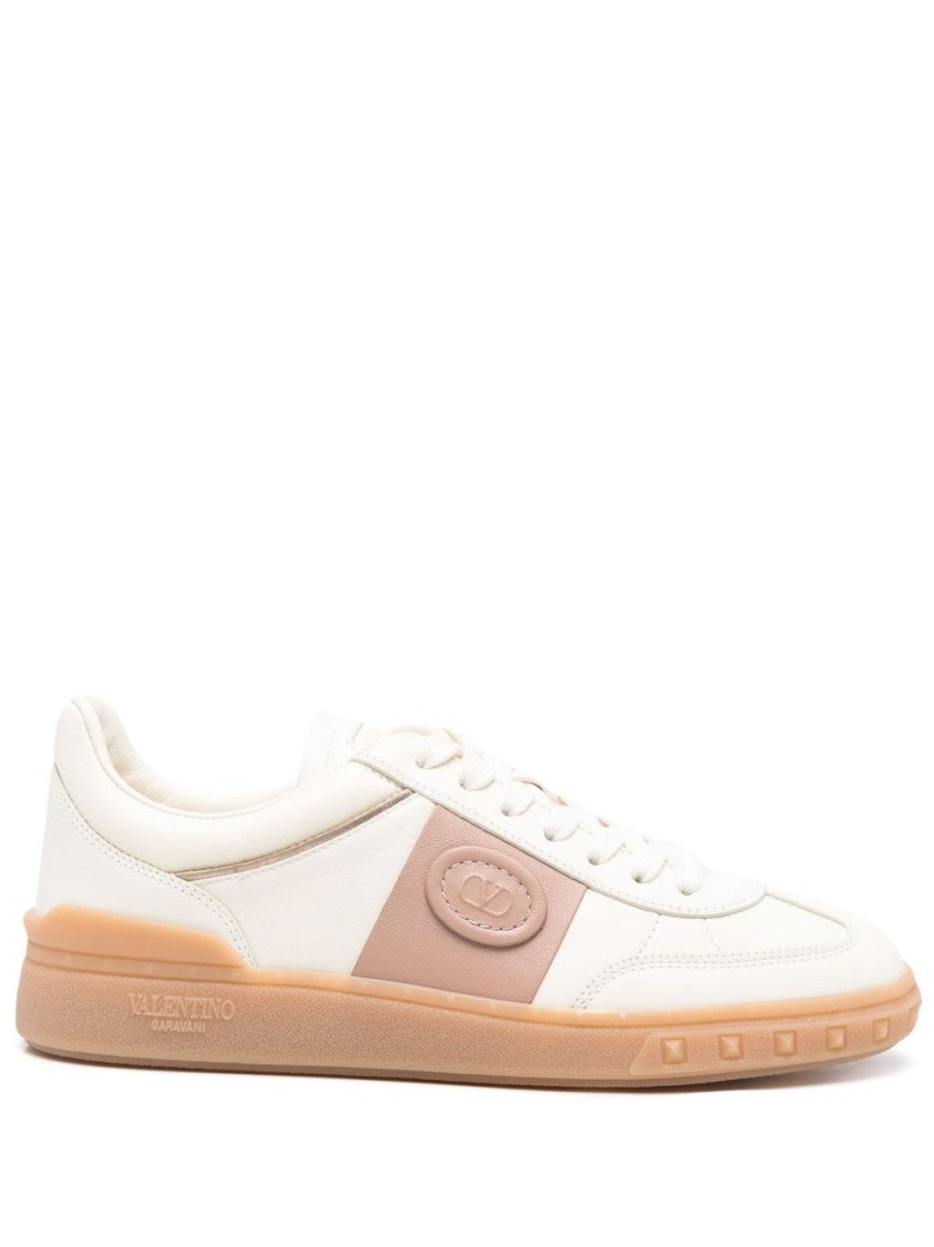 Valentino Garavani White Leather Sneakers