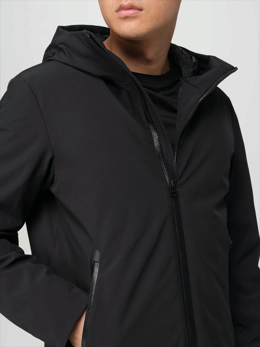 Woolrich Stretch Fabric High Collar Woolrich Jacket