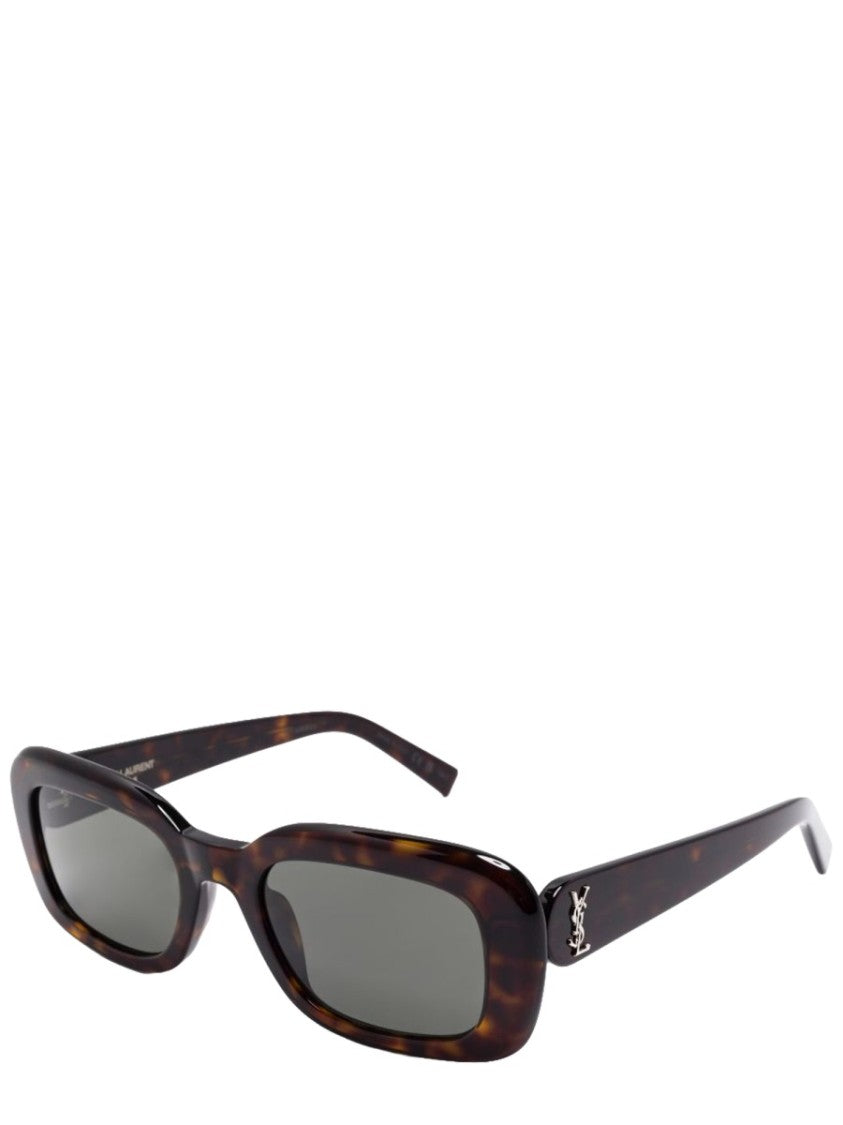 Saint Laurent Sl M130 Rectangular Acetate Sunglasses