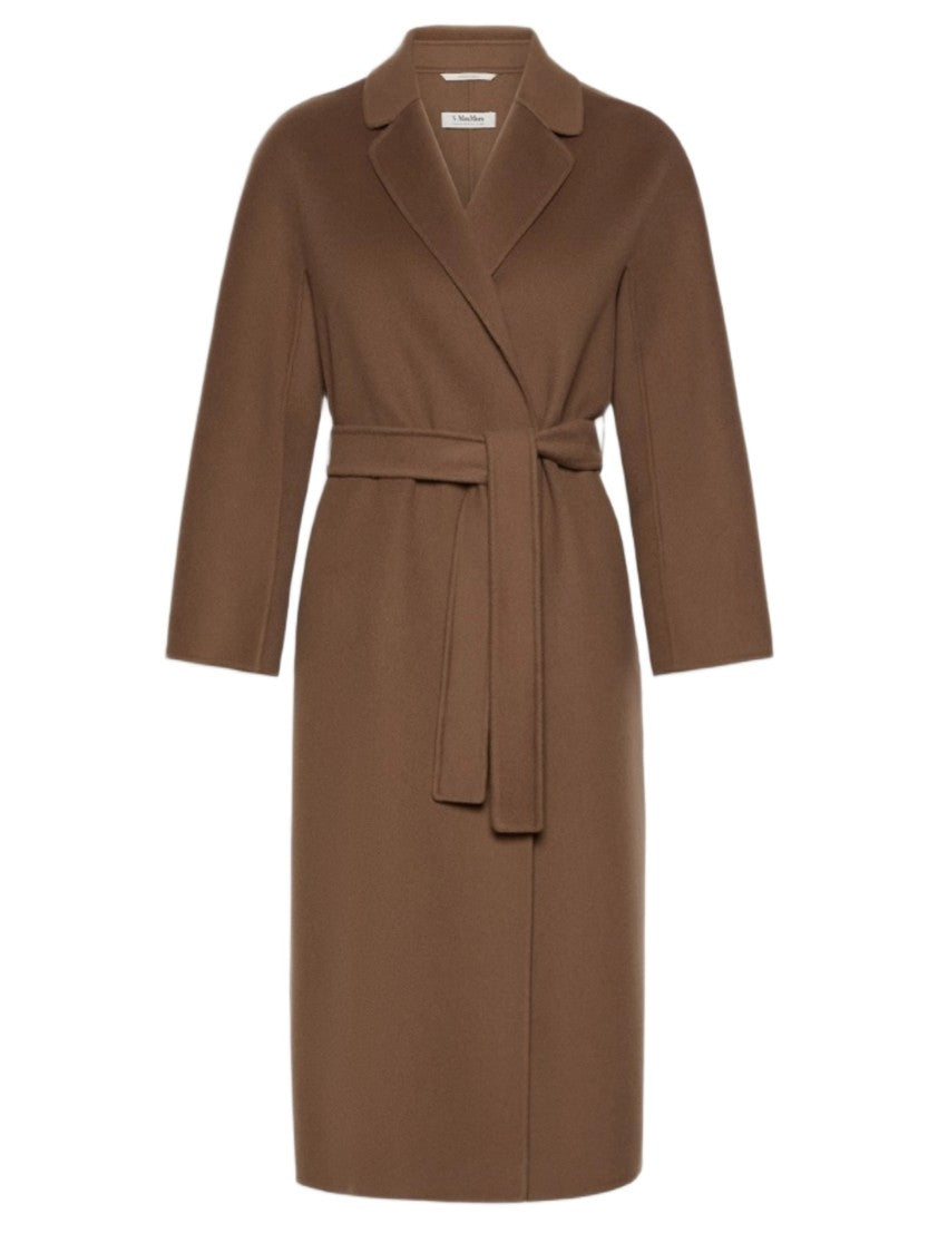 Max Mara Belted Minimalist Long Coat