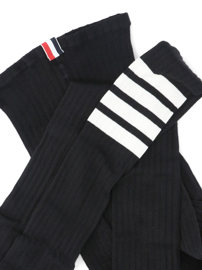 Thom Browne 4 Bar Tights – Black