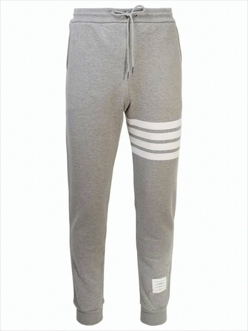 Thom Browne Classic Tapered Jogger Pants With Rwb Accents