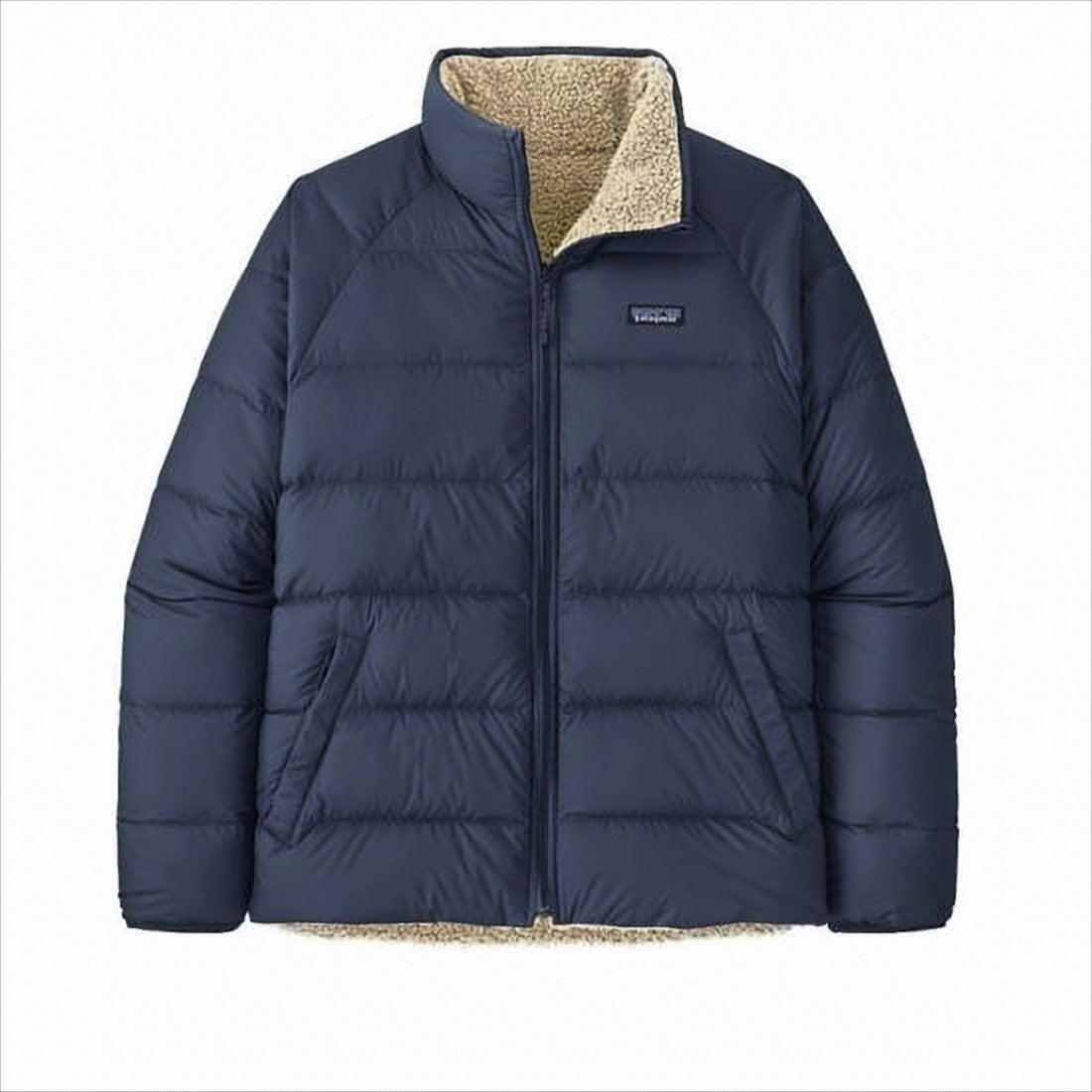 Patagonia Reversible Quilted Patagonia Jacket With Plush Fleece Side