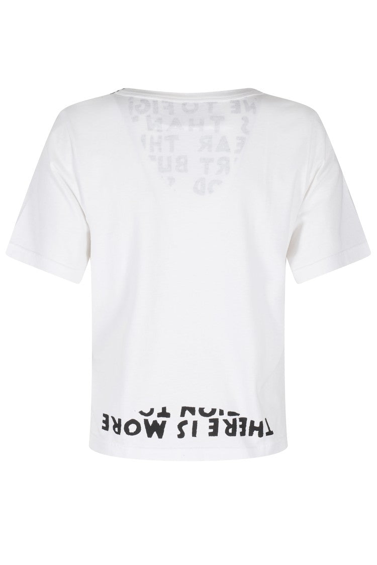 Mm6 By Maison Margiela Aids T-Shirt - White