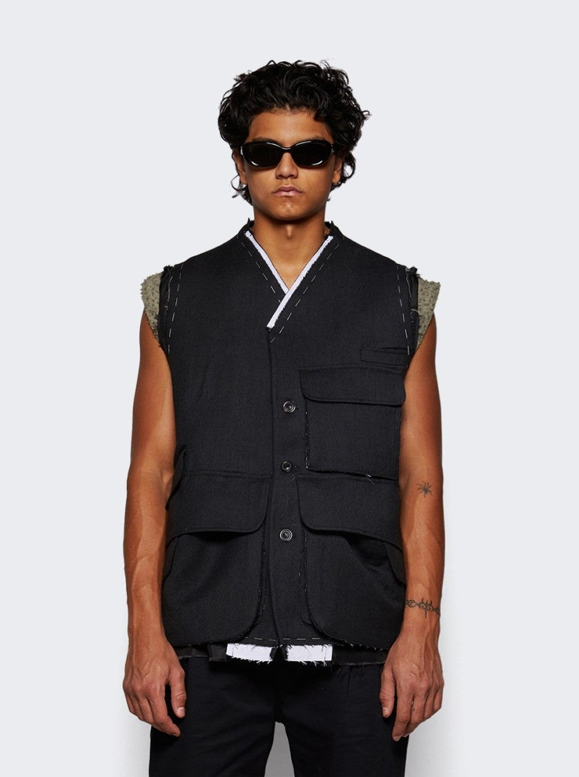 Maison Margiela Suiting Vest Grey Melange