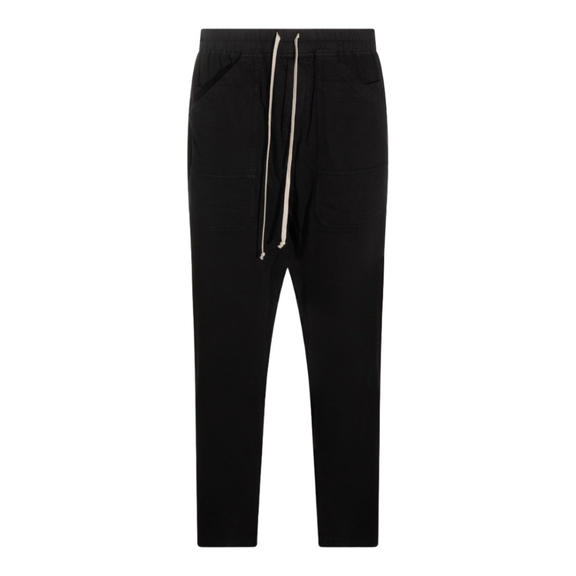 Drkshdw By Rick Owens Slim Tapered Trousers With Contrasting Drawstrings