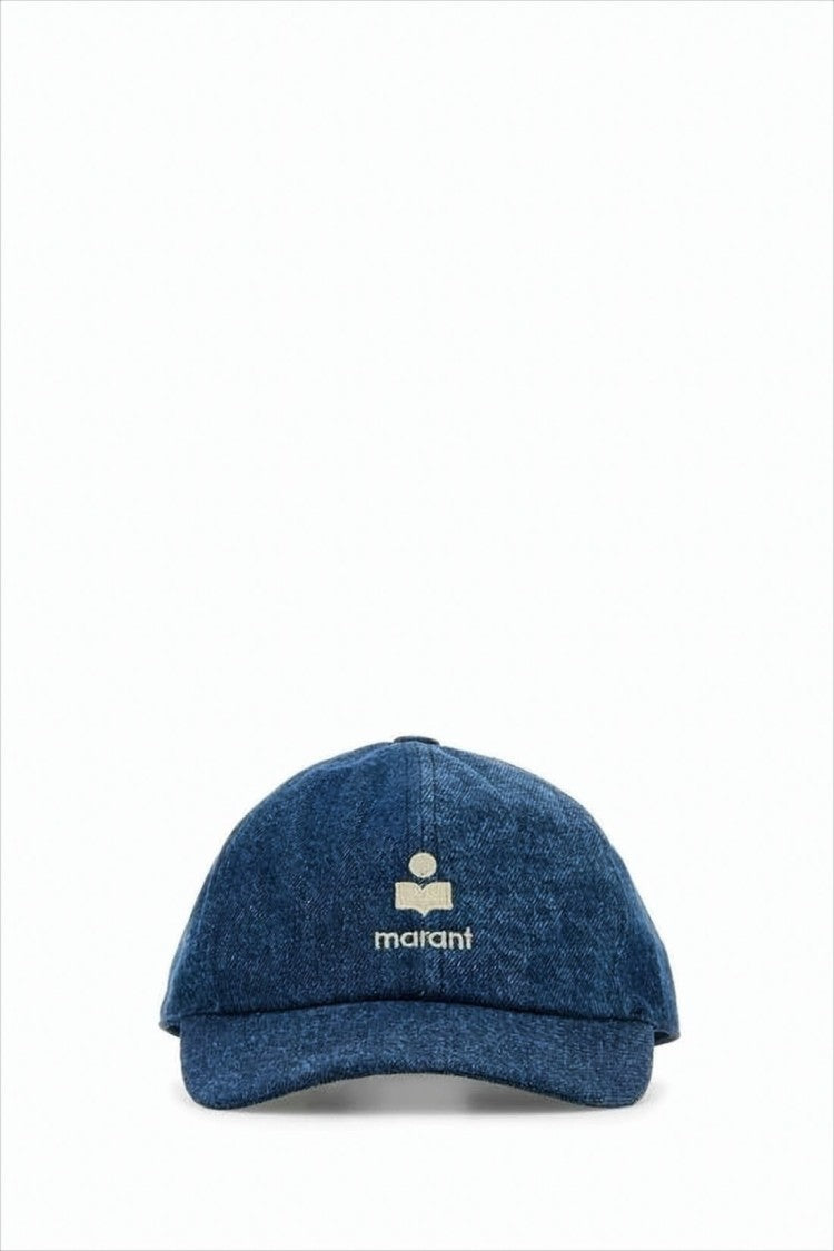 Isabel Marant Denim-Style Cap With Structured Crown And Adjustable Strap