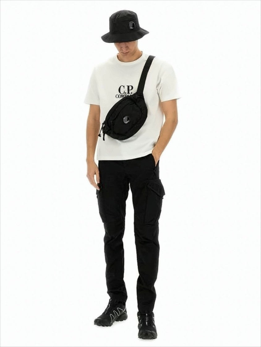 C.P. Company Straight Fit Cargo Pants With Minimal Detailing