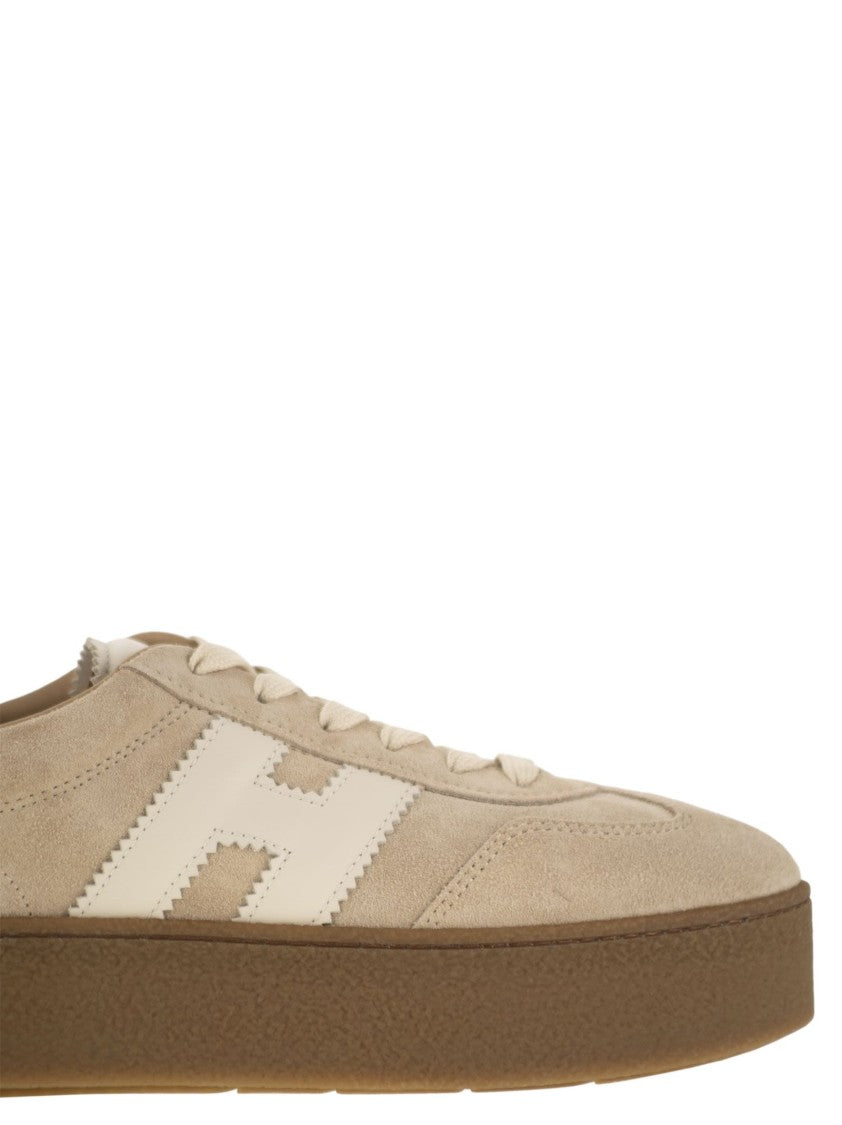 Hogan Cool - Suede Trainers With Thick Soles